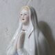 Old Virgin Mary statue in biscuit 25.5 cm
