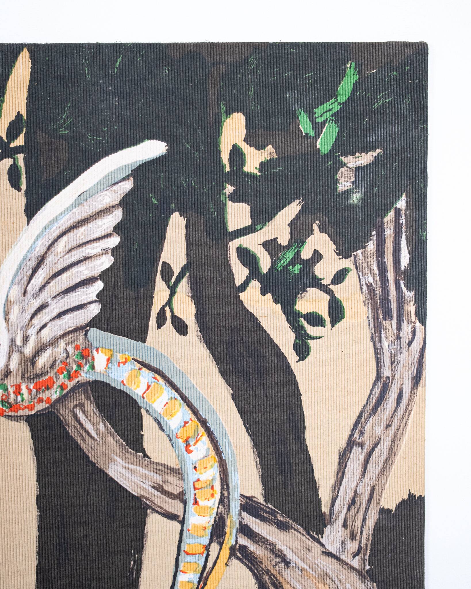 Tapisserie Allégorie du Printemps, imprimée sur toile, France, 1960s