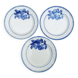 3 Assiettes plates Badonviller