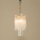 Chandelier en verre Tronchi de Venini, années 1970