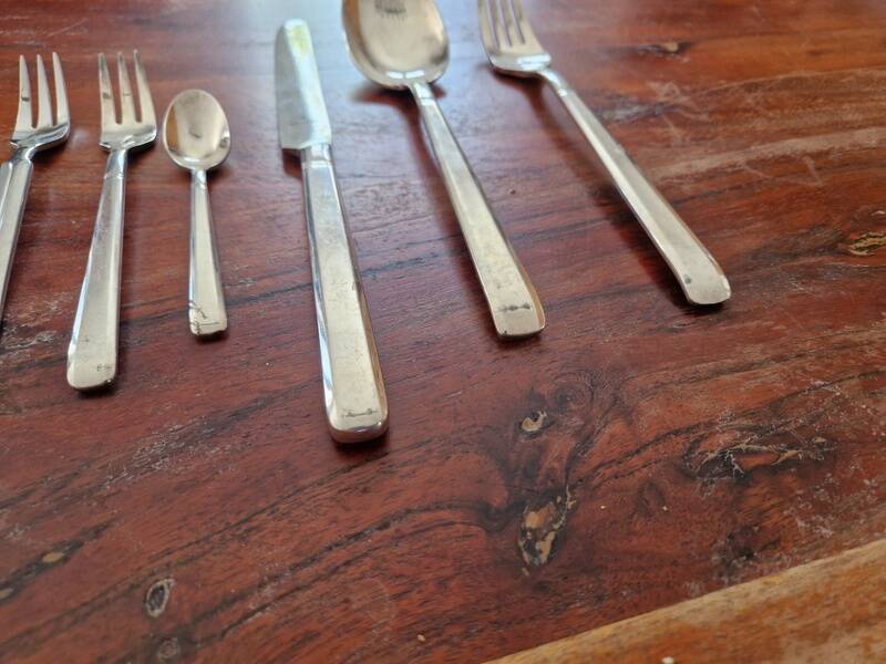 Wilkens - Set the table model Diamond in silver-plated metal Royal Design