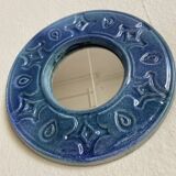 Ceramic mirror by Paul Artus from the 1960s.