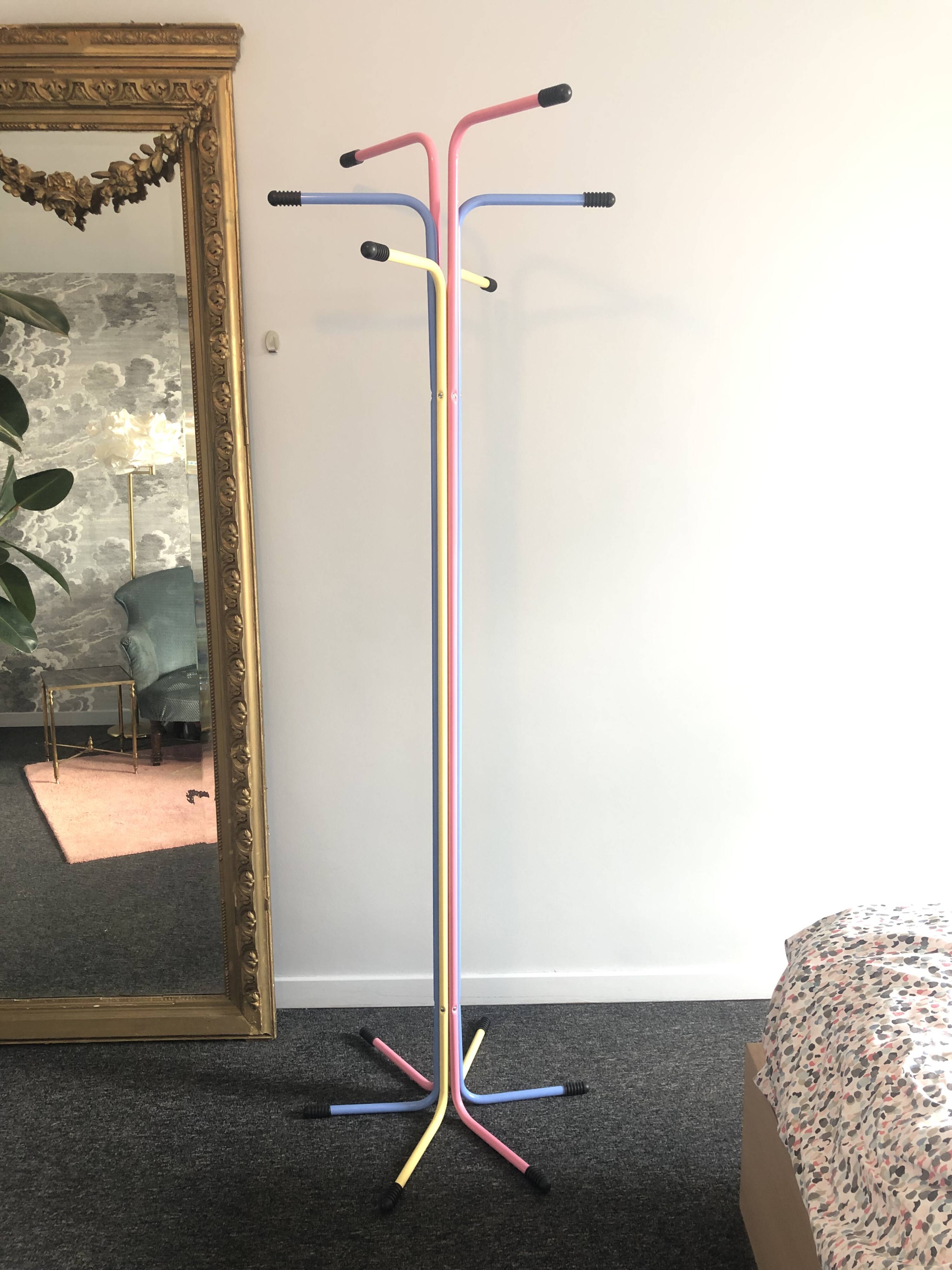 Vintage Ikea Rigg coat rack, 1987