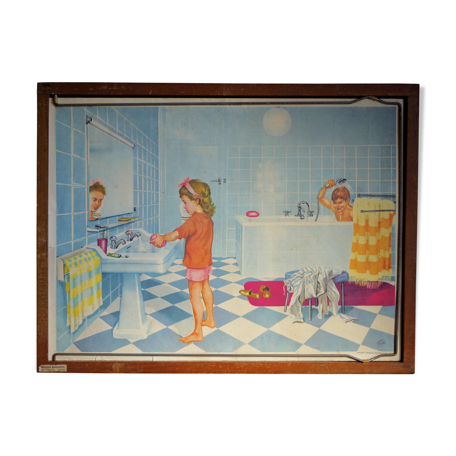 School poster double sided rossignol