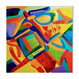 Peinture multicolore