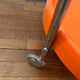 Bat chariot desserte vintage Space Age orange vintage