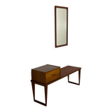 Danish teak hallway set by Kai Kristiansen 1960s