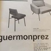 Guermonprez chair, model 1901 for Magnani