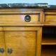 Black marble sideboard