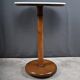 Walnut and marble gueridon, Restoration style – early 20th century