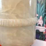 Magnificent vintage alabaster lamp from the 70s