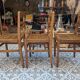 Set of reconstruction chairs