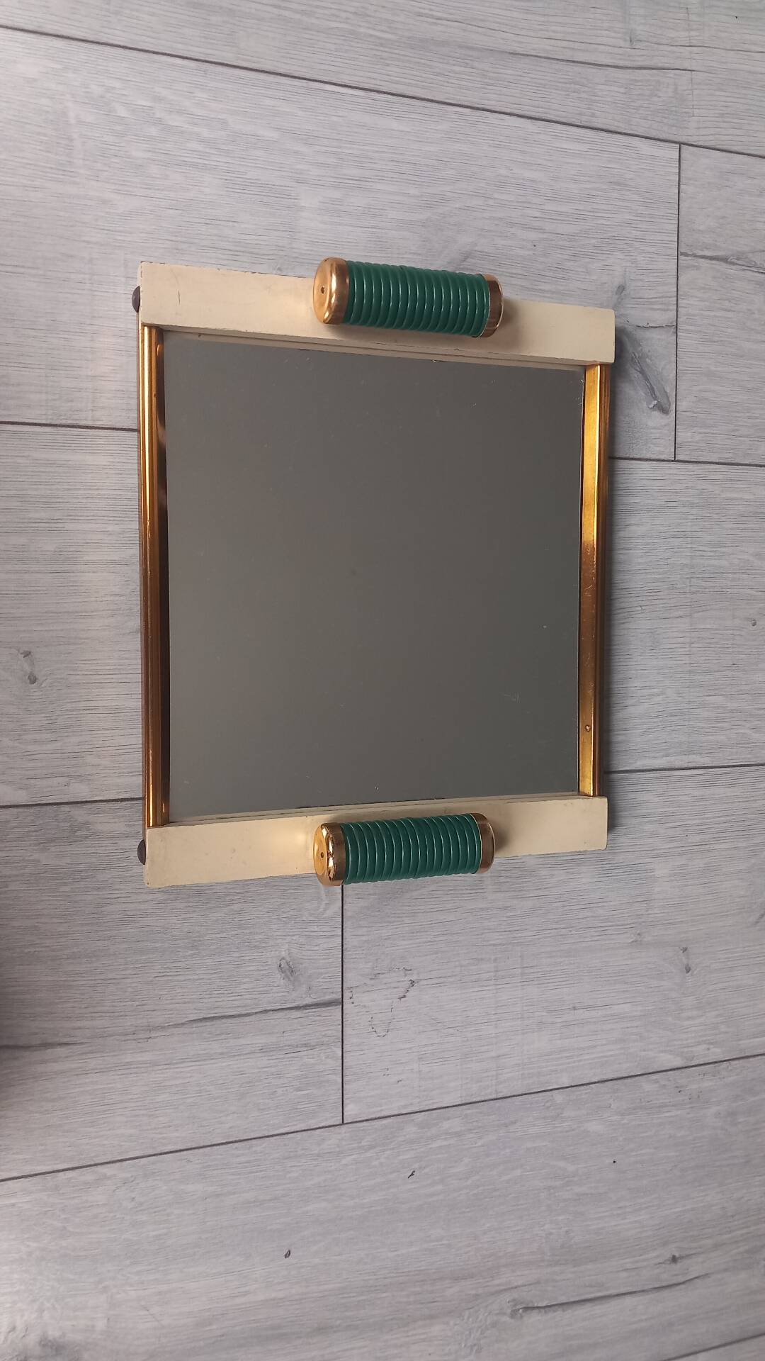 Art Deco service mirror plateau from the 1930s.