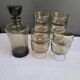 Glasses and carafe