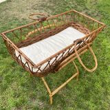 Rattan cradle