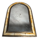 Ancient oriental brass mirror – arch shape