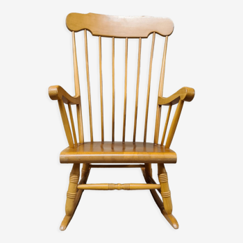 Rocking-chair scandinave 1970 vintage