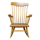 Rocking-chair scandinave 1970 vintage