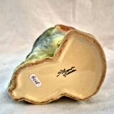 Zoomorphic pitcher barbotine Saint Clément Mallard Duck A028