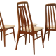 Set of 4 dining chairs Eva - Niels Koefoed 'Hvidovre'