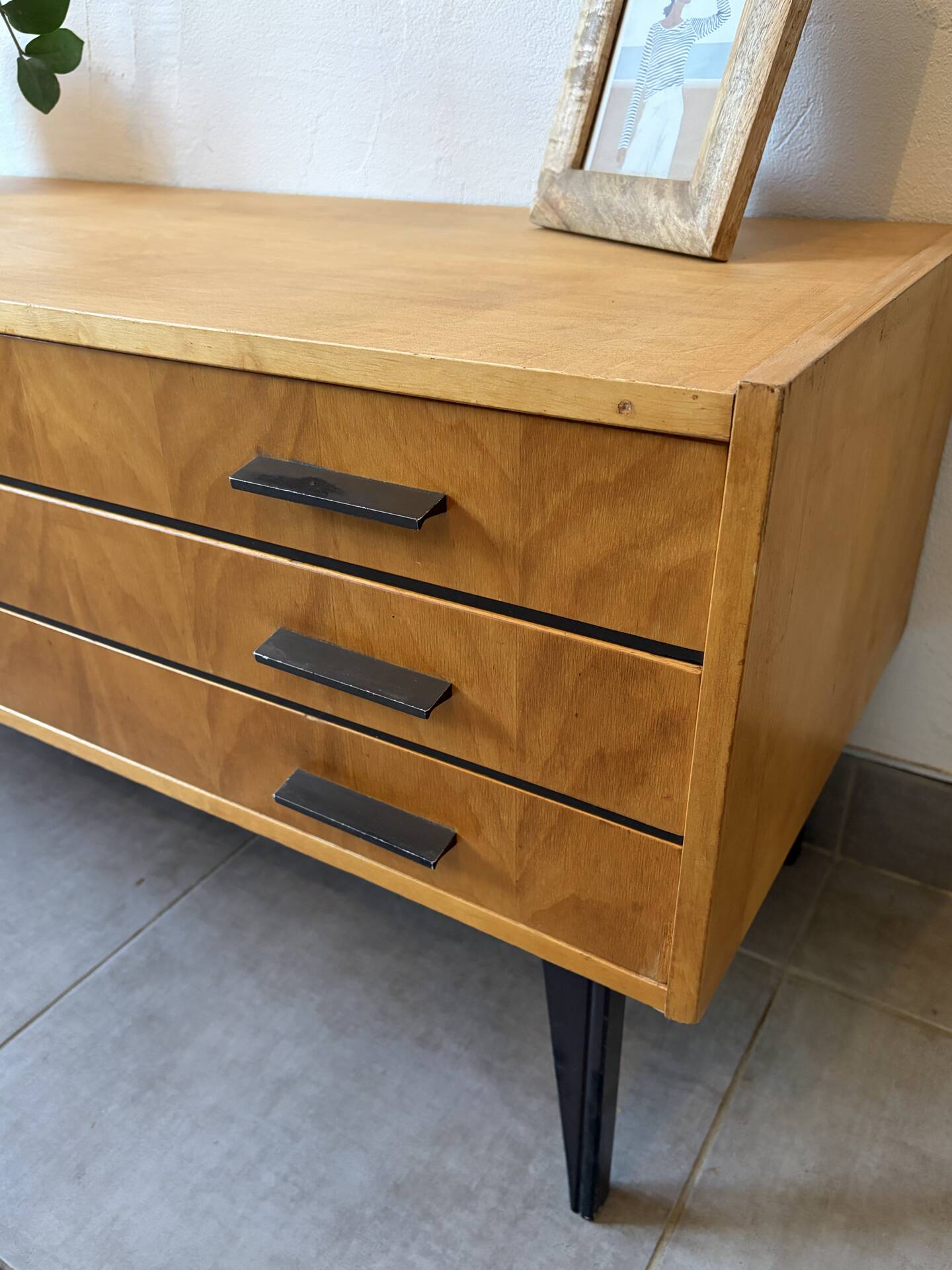 Enfilade vintage TV unit from the 1960s.