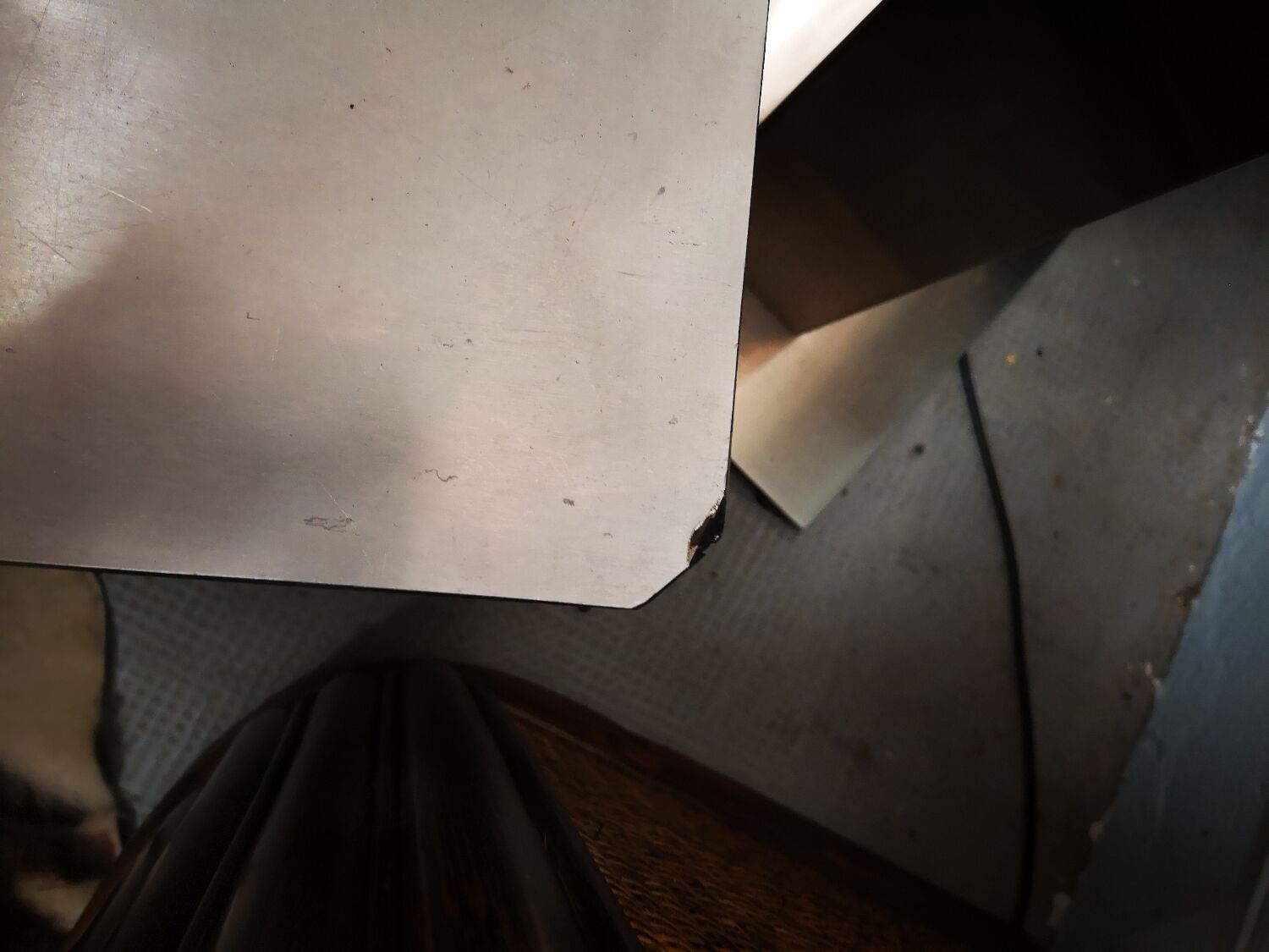 Stainless steel coffee table