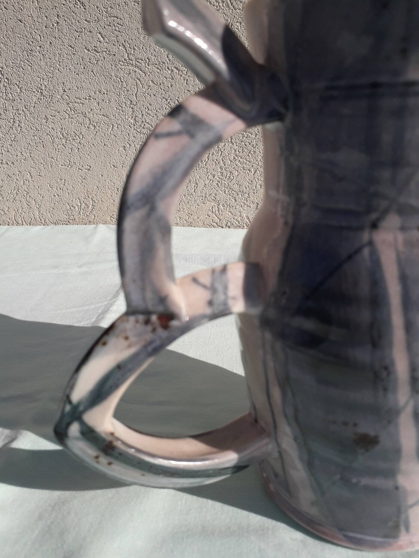 Stoneware pitcher design La Borne