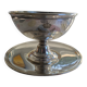 Christofle, silver-plated bowl and stand, numbered from the 19th century