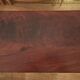 Empire style bedside table in mahogany and bronze