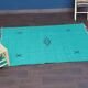 Tapis berbère en coton verts 140 x 225 cm