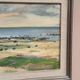 Original Swedish Oil on Canvas - "Beach of Malö" by Bo von Zweigbergk - Signed - Vintage and Framed - 55.5 x 43.5 cm (21.9" x 17.1")