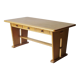 Bureau en chêne double face par Bas van Pelt pour EMS Overschie années 1930