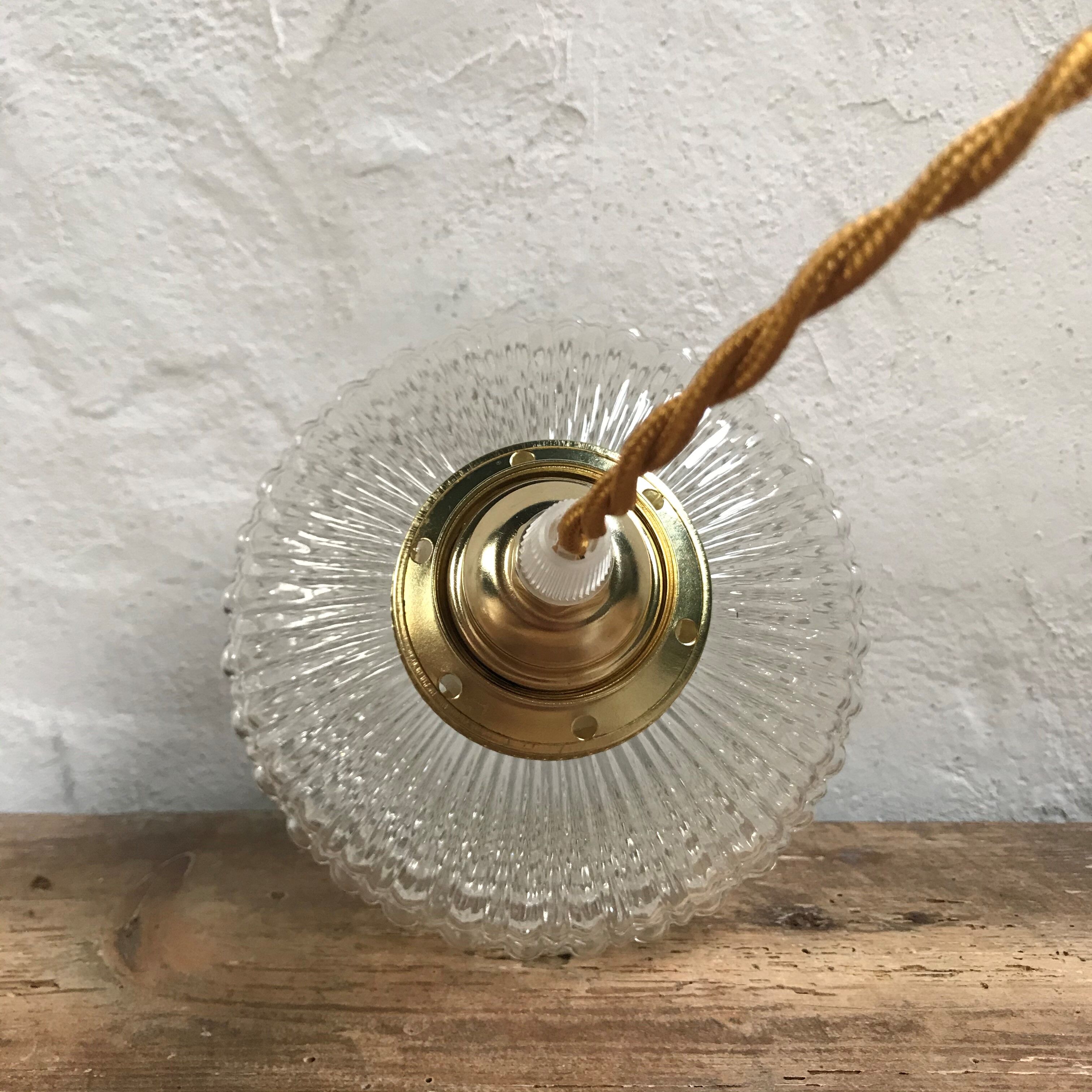 Baladeuse en verre vintage