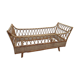 Bed child vintage rattan