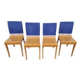 Set of 4 Ligne Roset chairs - Finn