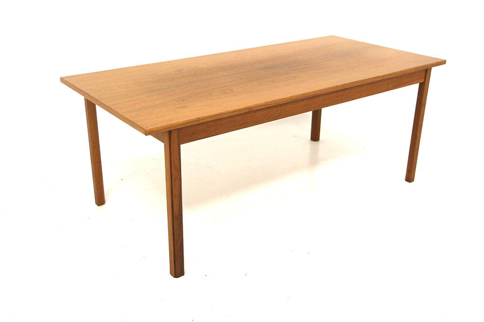 Scandinavian walnut coffee table, Sweden, 1960s