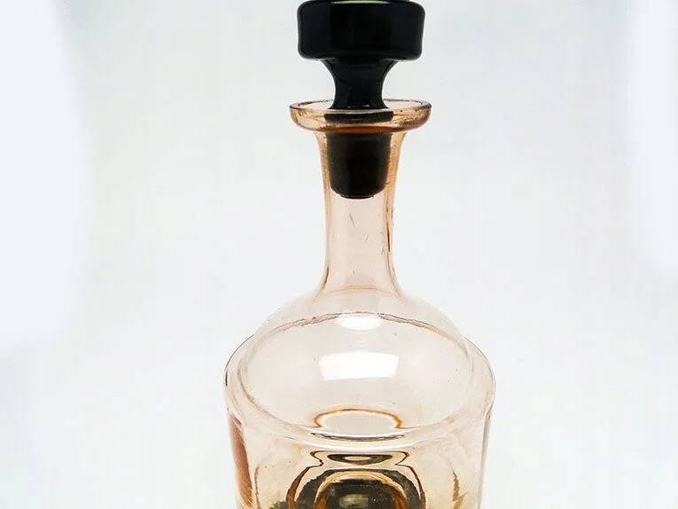 A3X Hydrangea Pink Classic Art Deco Carafe