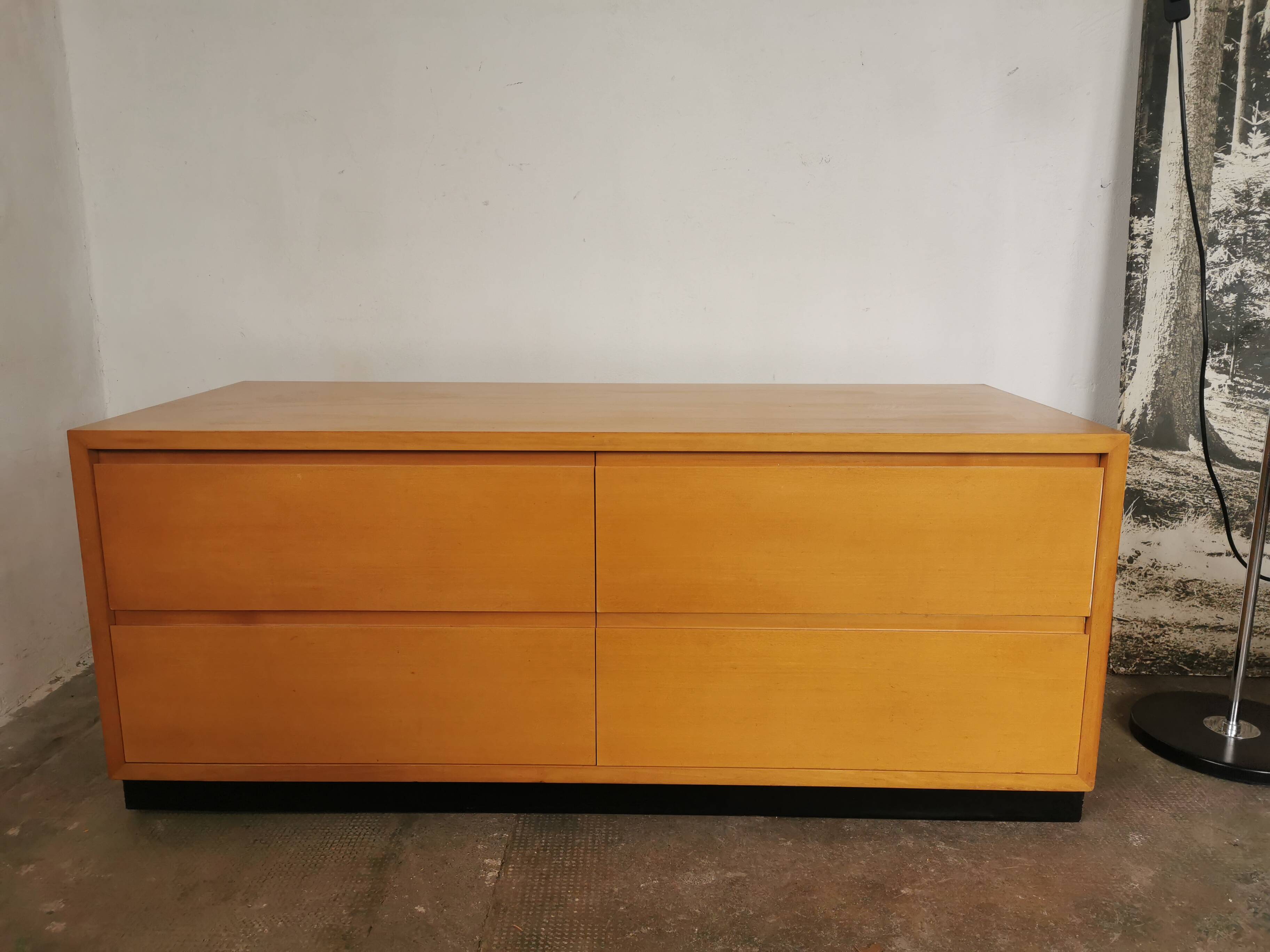 MK Mobel chest of drawers in elm from the 70s