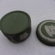 Boite a bijoux ancienne porcelaine wedgwood verte