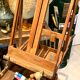 Old collapsible wooden painter's easel