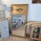 Trumeau mirror in Louis XVI style