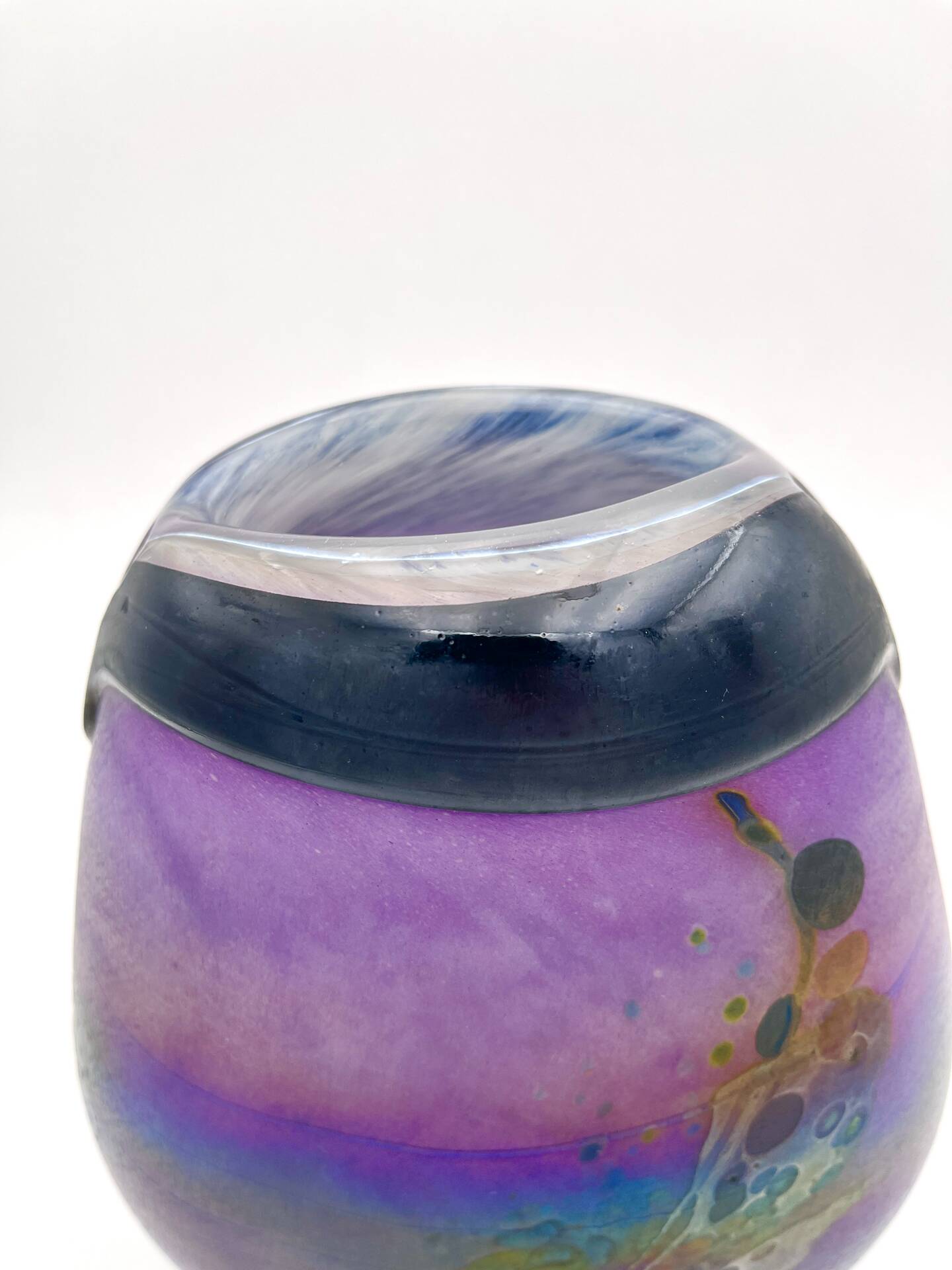 Vase Studio Glass Robert Pierini Signed 1990 Art Glass 4.2kg XXL