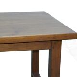Vintage farm table 1980 solid oak wood