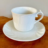 Villeroy & boch espresso or coffee cups with saucers, diamant series from the 1980s