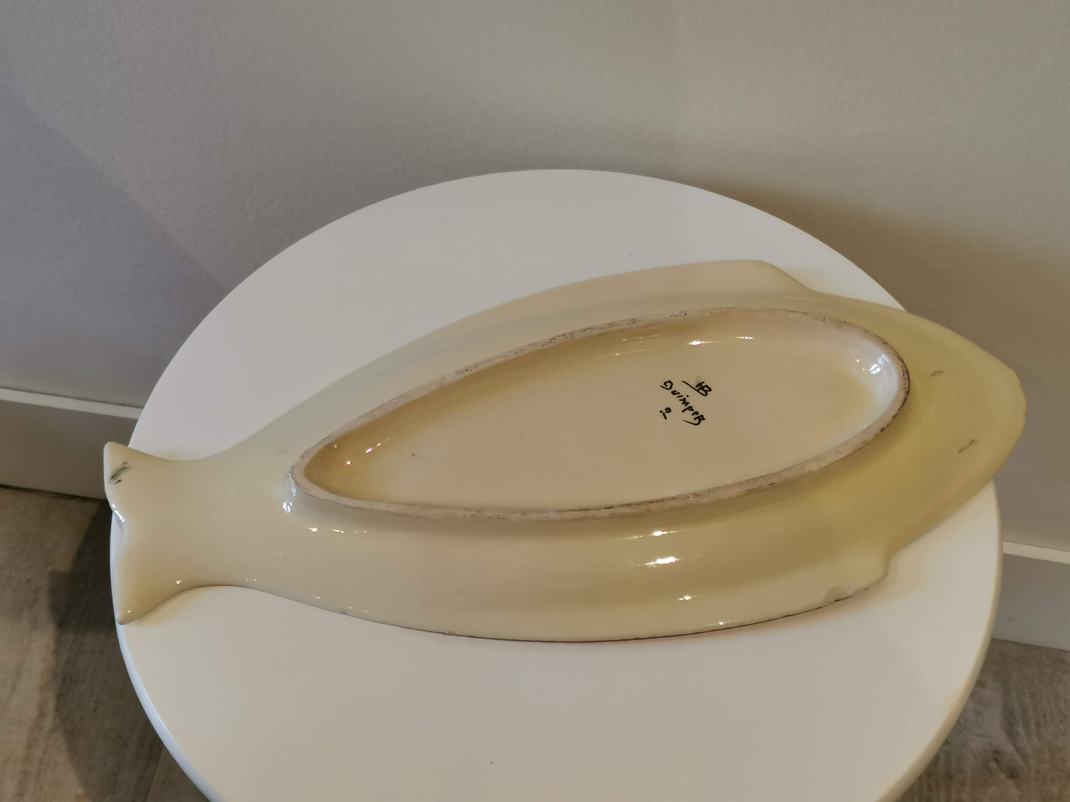 Fish dish HB Henriot