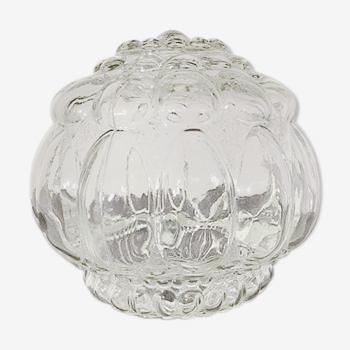 Globe for transparent bubble glass suspension