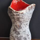 Vase ceramic pattern Birch