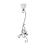 Wrought iron lamppost tripod art deco