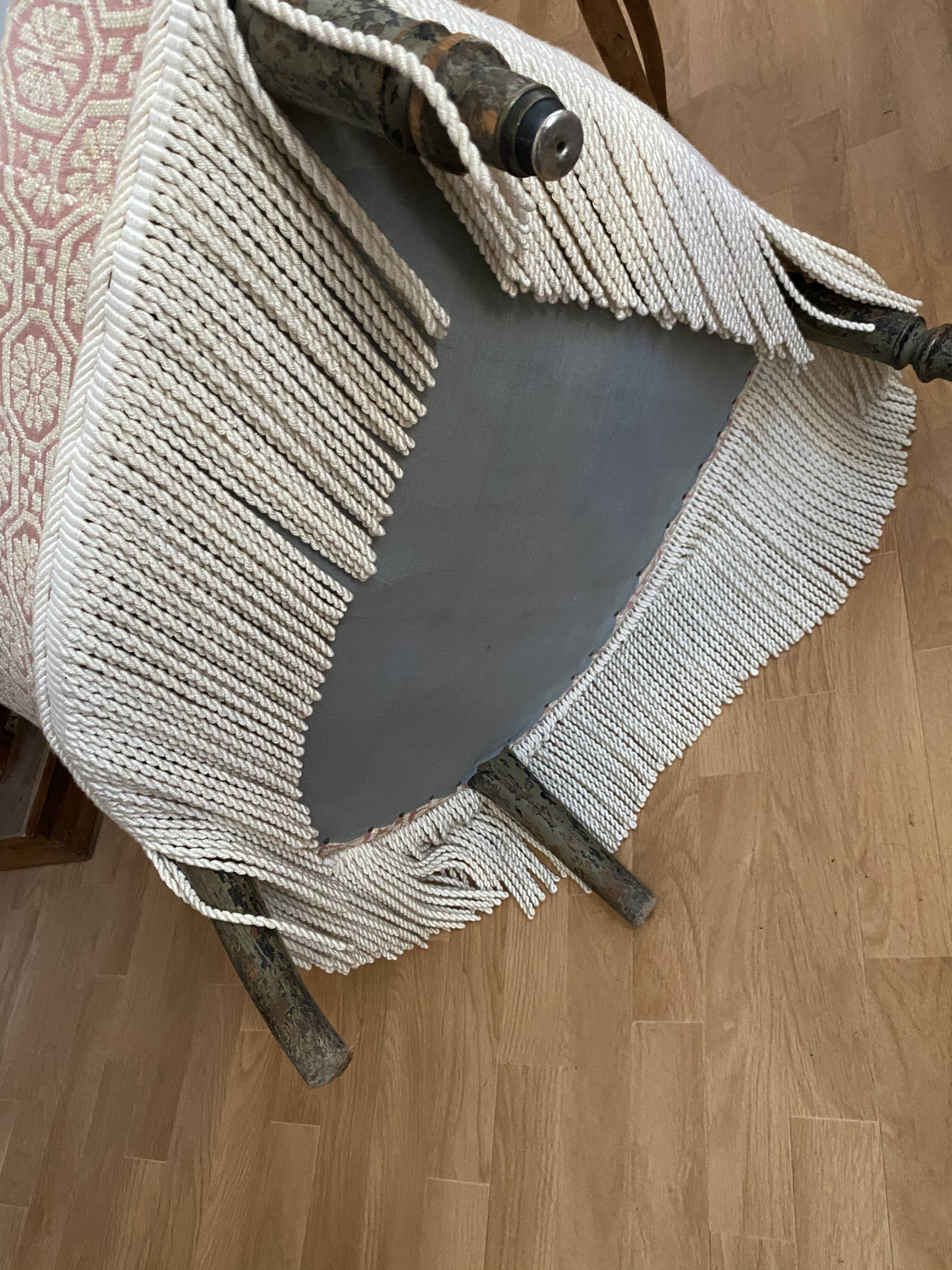 Pair of Napoleon III toad armchairs