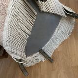 Pair of Napoleon III toad armchairs